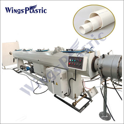 Linea gemellata conica dell'estrusione del tubo del PVC della macchina del tubo del PVC della vite della macchina dell'espulsore del tubo del PVC