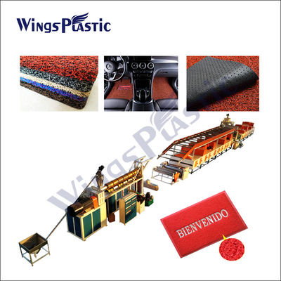 Stuoia di plastica del ciclo della bobina del PVC del PVC della bobina del cuscino del pavimento di Mat Indoor della bobina della macchina di plastica della stuoia che fa macchina