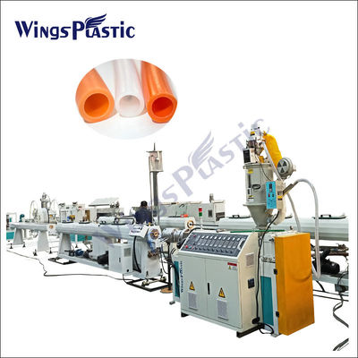Linea di produzione di plastica del tubo di gas della tubatura dell'acqua dell'HDPE della macchina dell'espulsore del tubo della singola vite