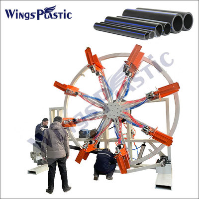 Macchina di estrussione di tubi di plastica in HDPE PPR PP