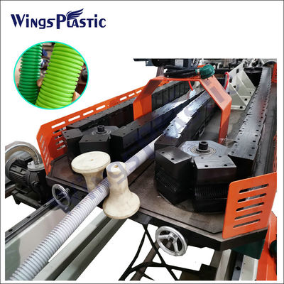 Macchine per estrusore di tubi corrugati in polietilene di plastica Hdpe Pp a vite singole