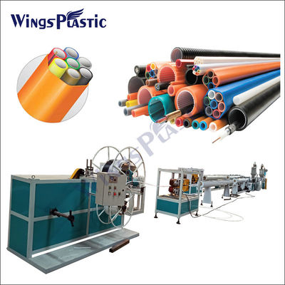 Linea di produzione di estrusori per microcondotti in HDPE